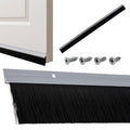 Aluminium brush strip 6x100 cm
