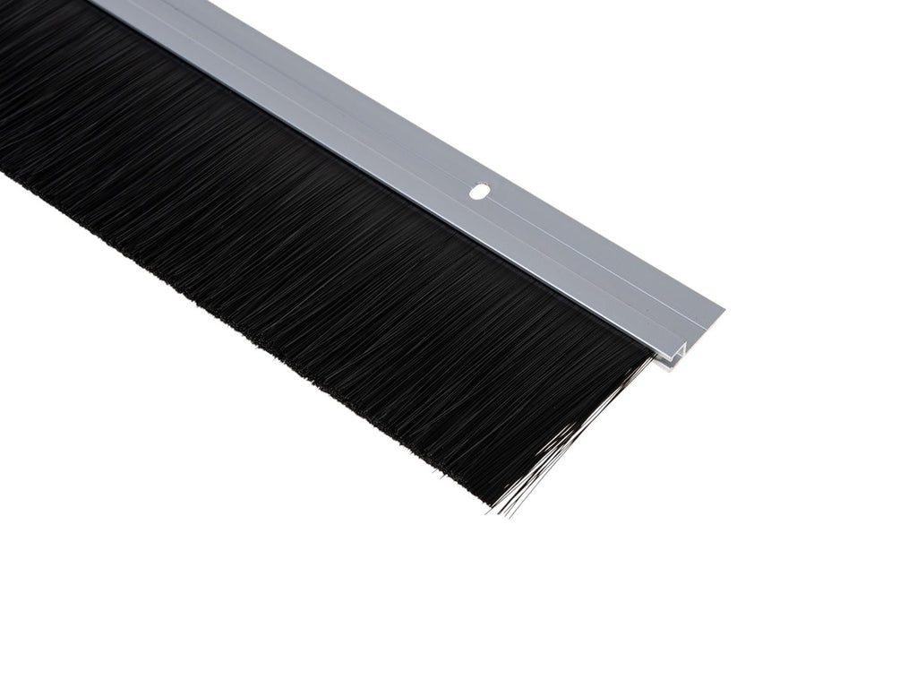 Aluminium brush strip 6x100 cm