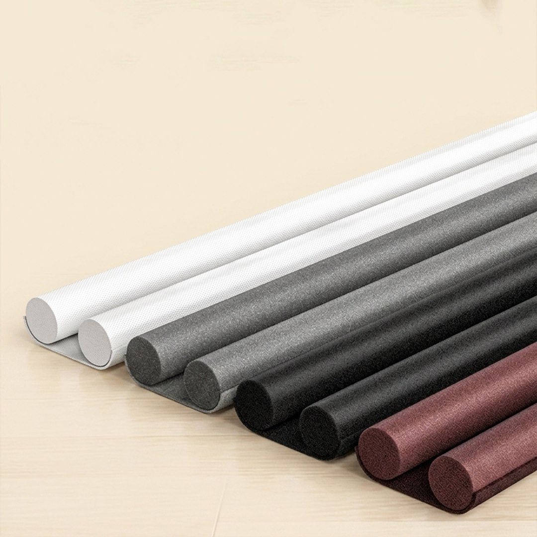 Anti-draft foam seal for doors — white