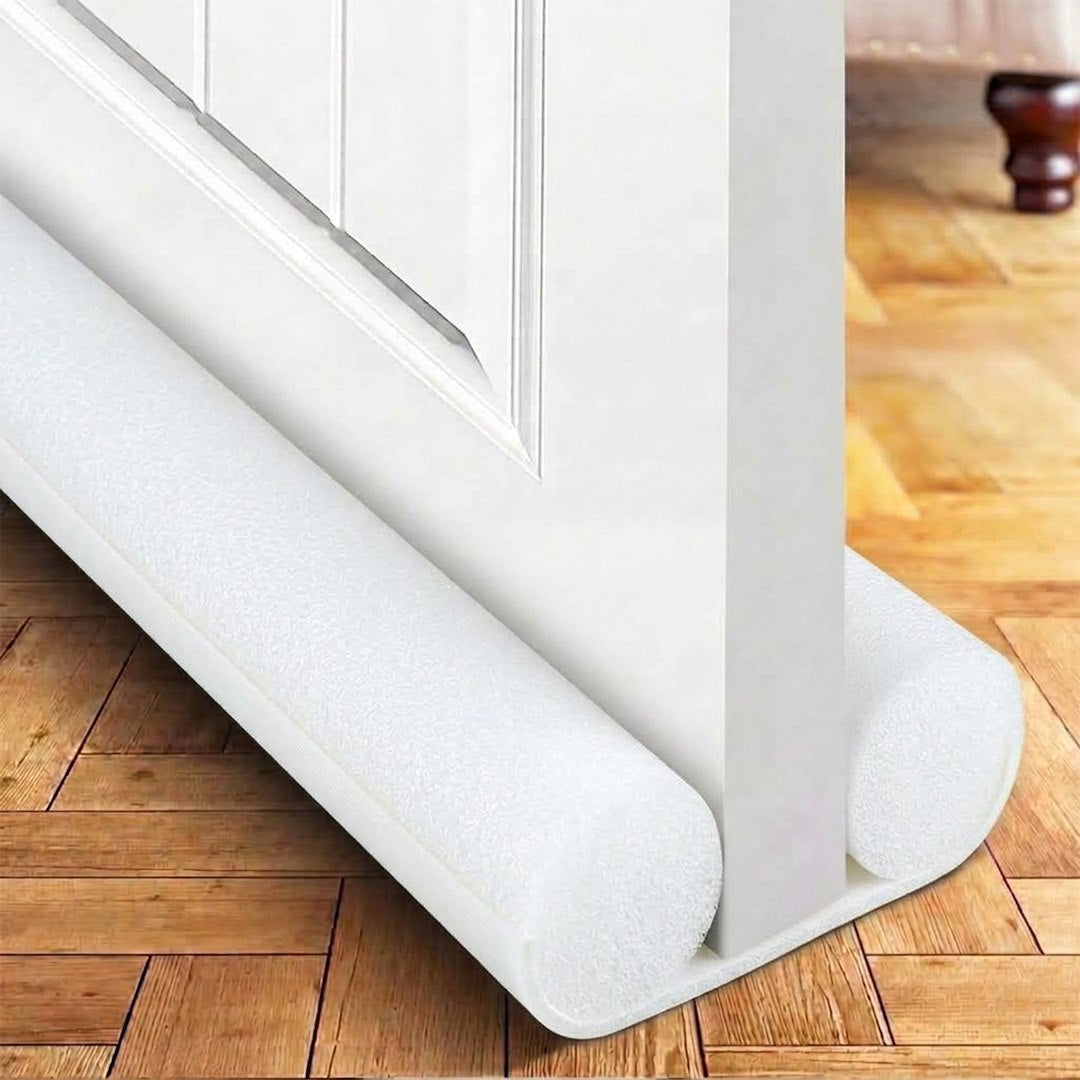 Anti-draft foam seal for doors — white