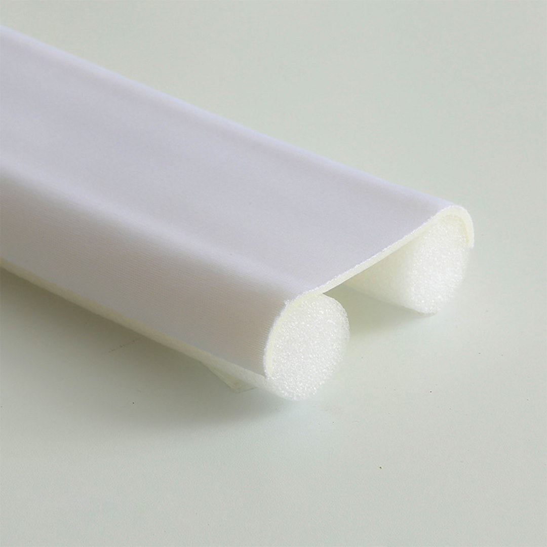 Anti-draft foam seal for doors — white