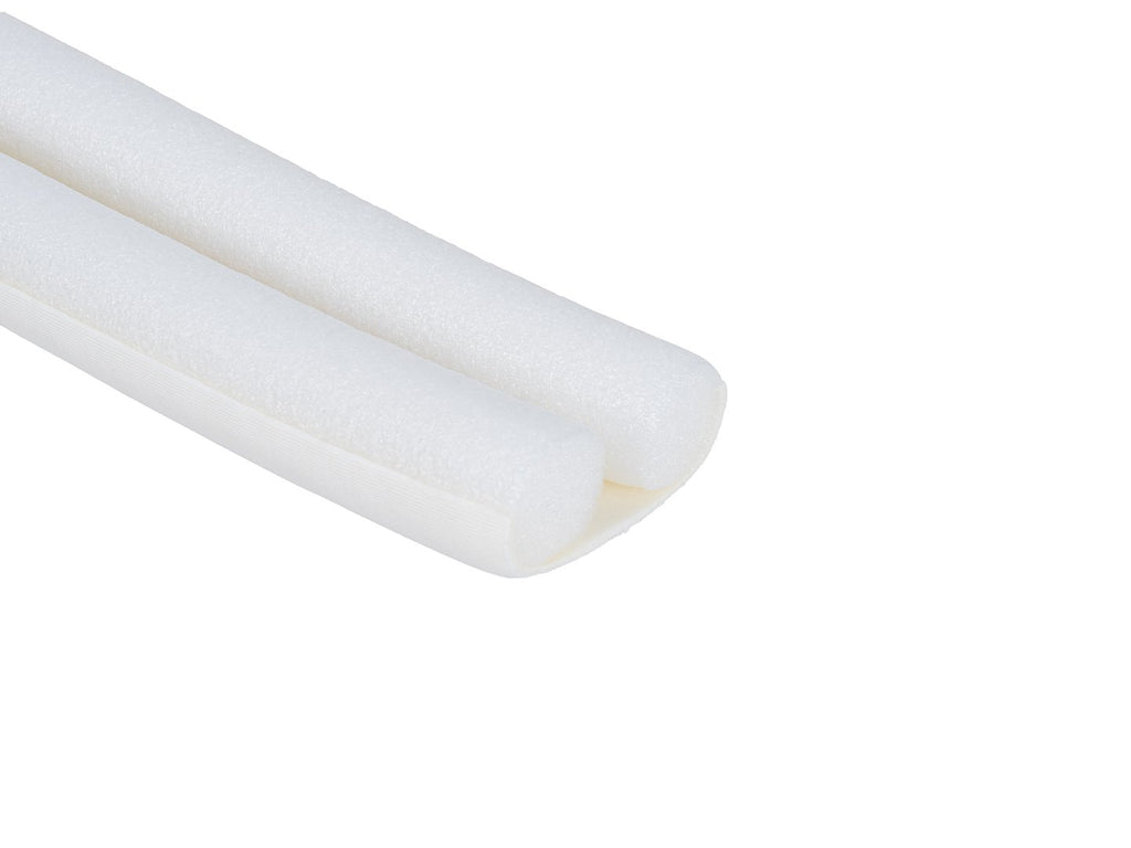 Anti-draft foam seal for doors — white