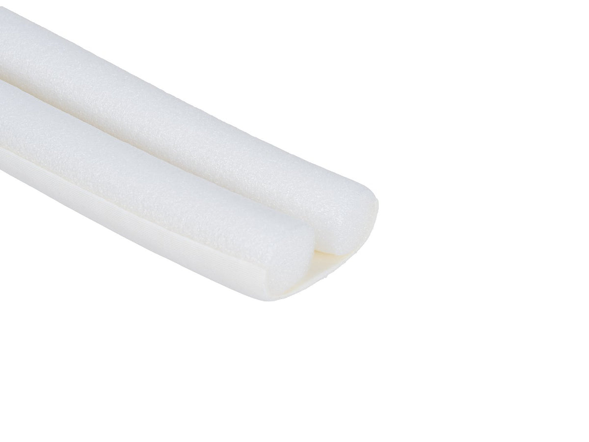 Anti-draft foam seal for doors — white