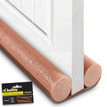 Anti-draft foam seal for doors - brown