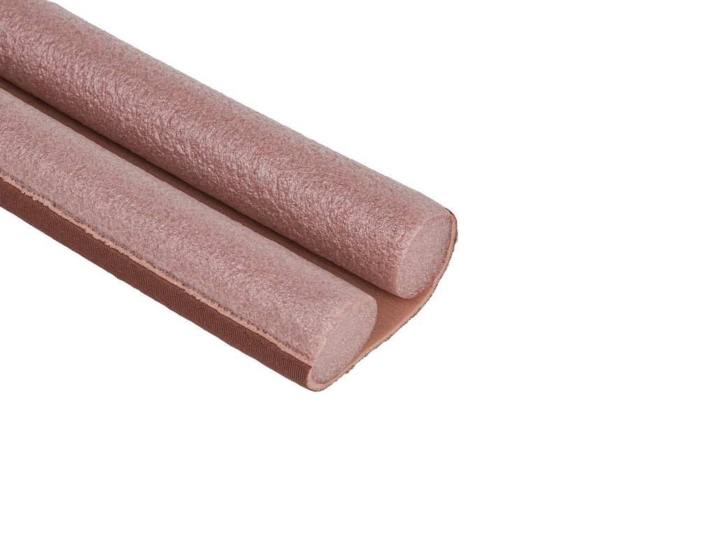 Anti-draft foam seal for doors - brown