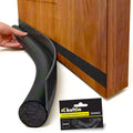 Anti-draft foam Velcro seal for doors, black