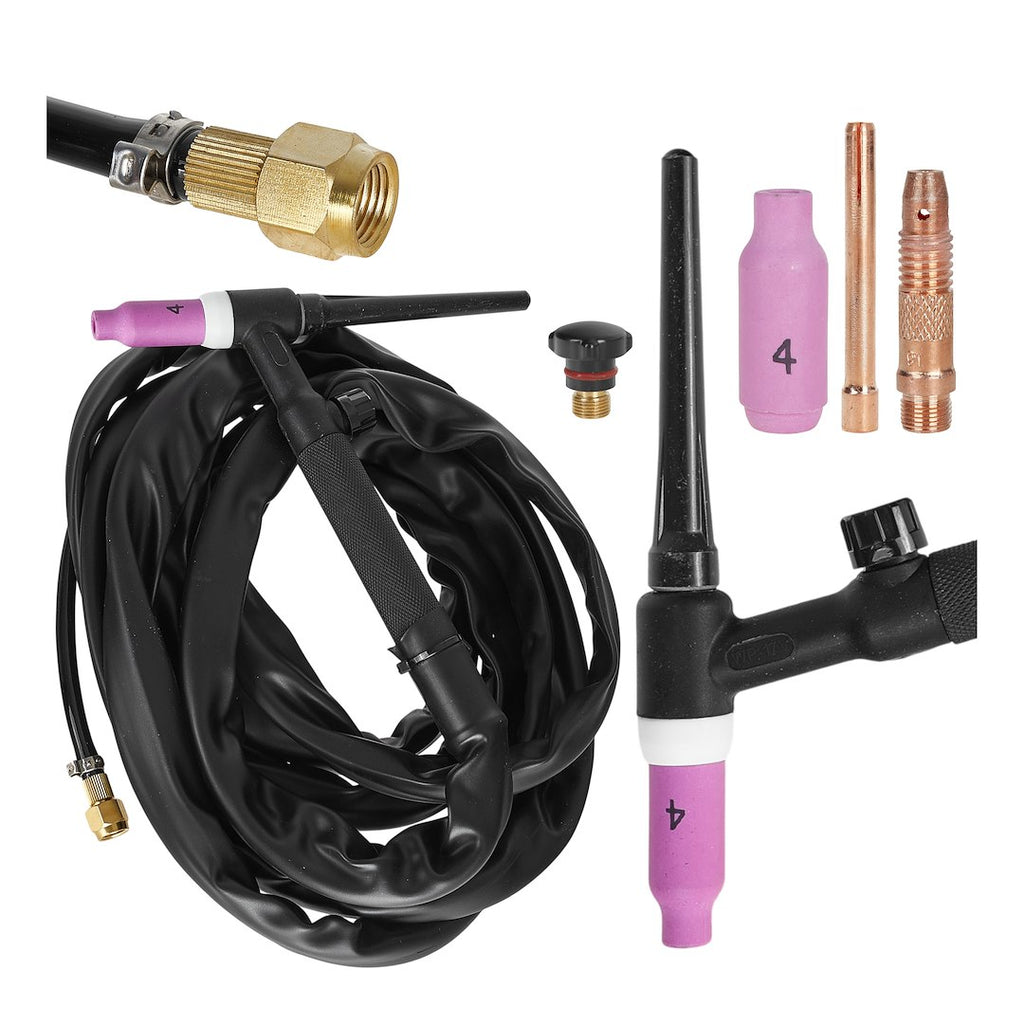 TIG welding torch 150 A, 4 m
