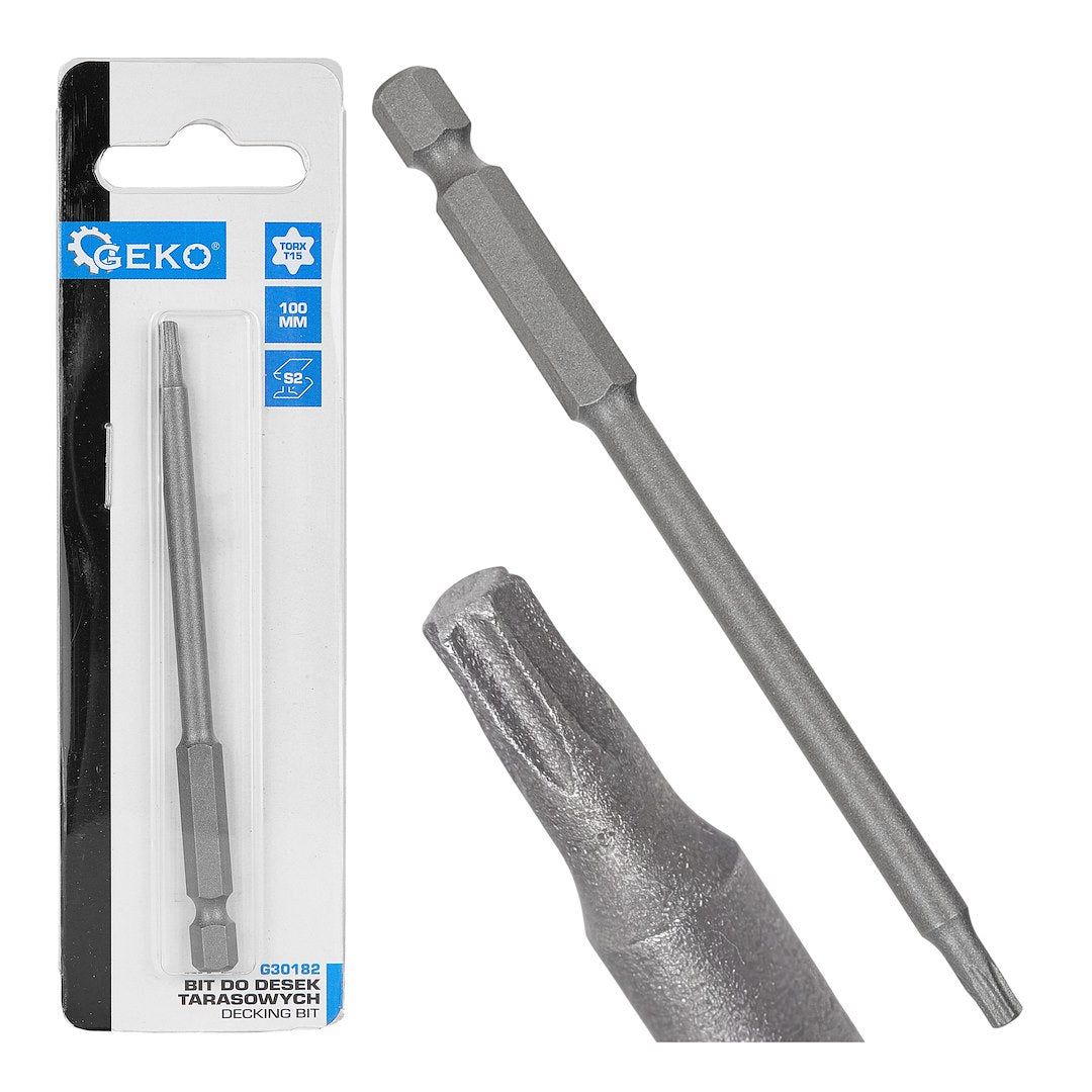 Torx Bit T15 100 mm S2