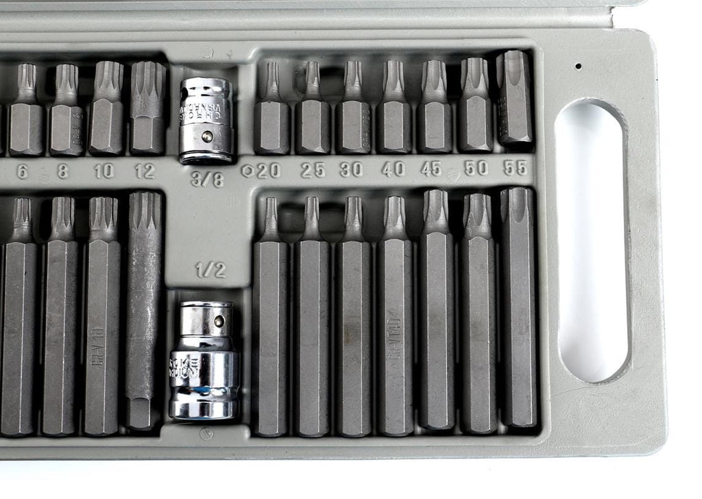 Erikomplekt KD10219 HEX, TORX, SPLINE 40 tk.