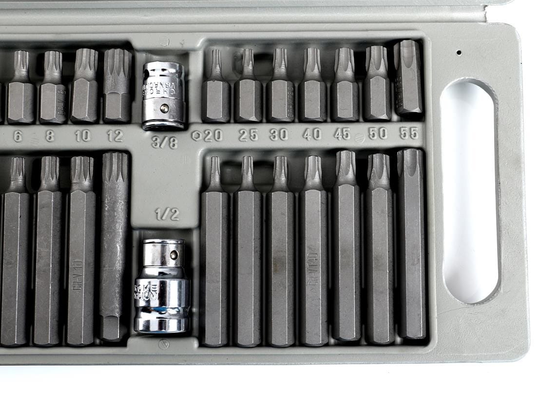 Erikomplekt KD10219 HEX, TORX, SPLINE 40 tk.