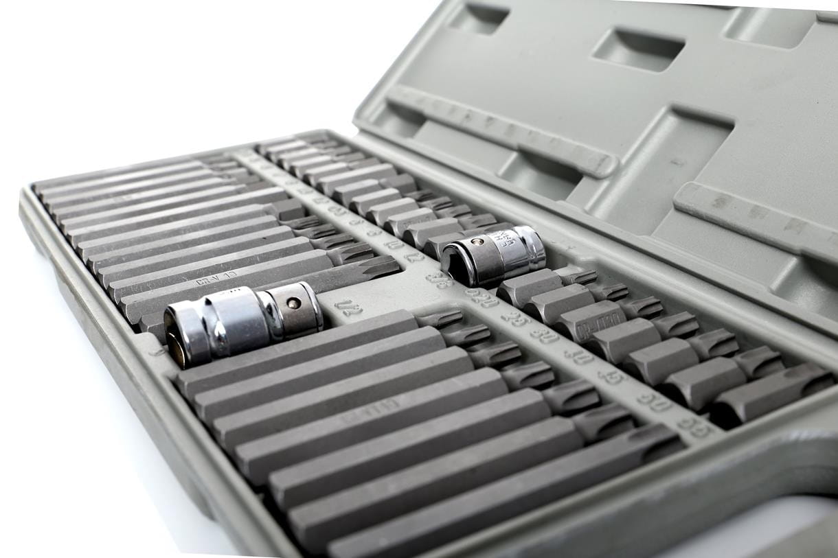 Erikomplekt KD10219 HEX, TORX, SPLINE 40 tk.