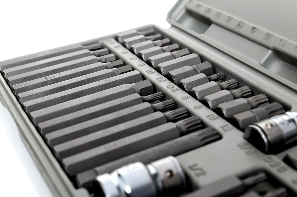 Erikomplekt KD10219 HEX, TORX, SPLINE 40 tk.