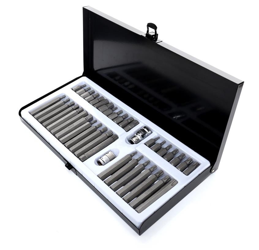 Set of TORX, HEX, SPLINE Bits 40pcs. KD10220