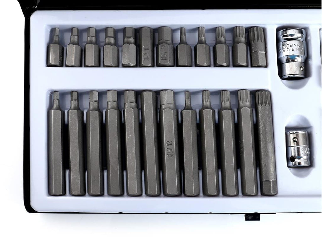 Set of TORX, HEX, SPLINE Bits 40pcs. KD10220