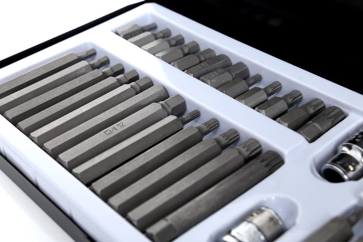 Set of TORX, HEX, SPLINE Bits 40pcs. KD10220