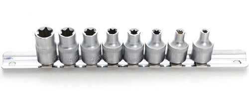 8 tk Torx padrunite komplekt 3/8" KD10230