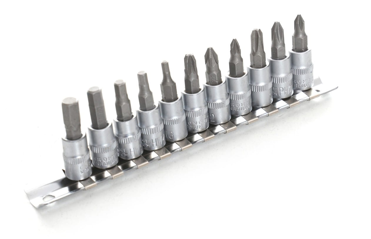 1/4" otsikute komplekt 11 tk KD10240