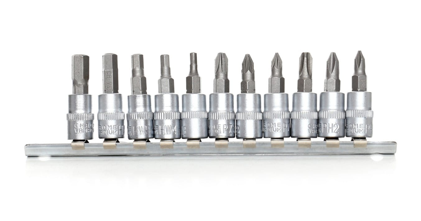 1/4" otsikute komplekt 11 tk KD10240