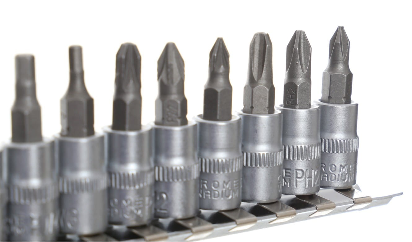 1/4" otsikute komplekt 11 tk KD10240