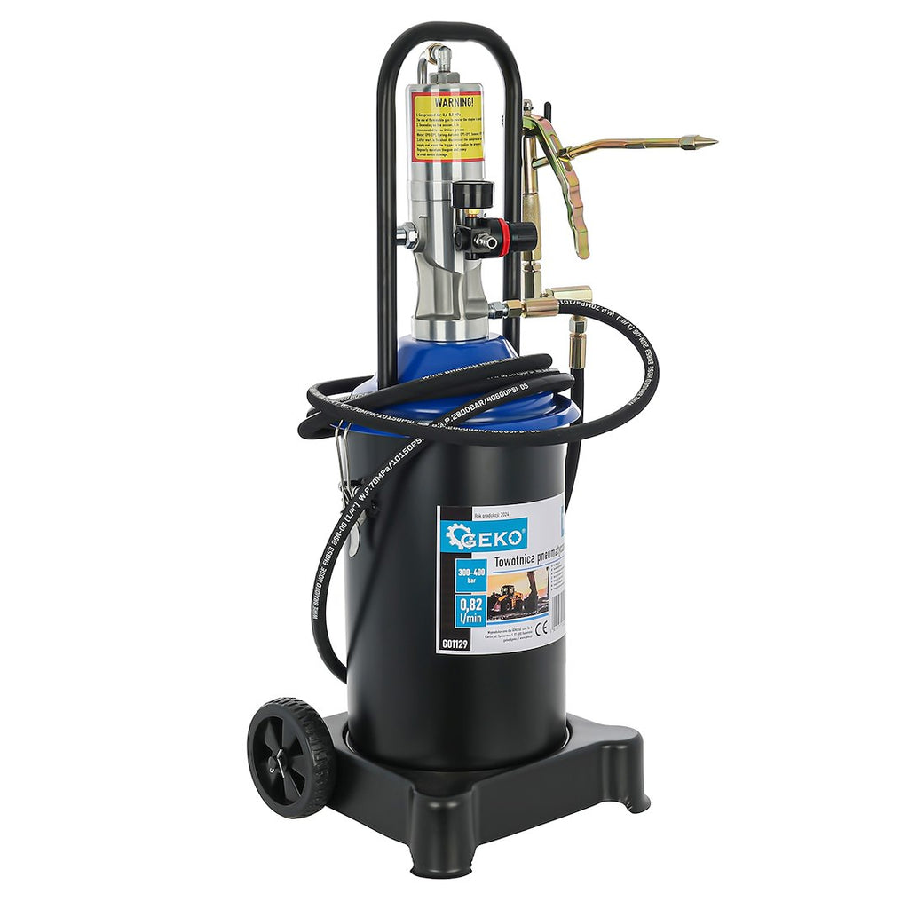 Pneumatic Portable Grease Pump, 12 L