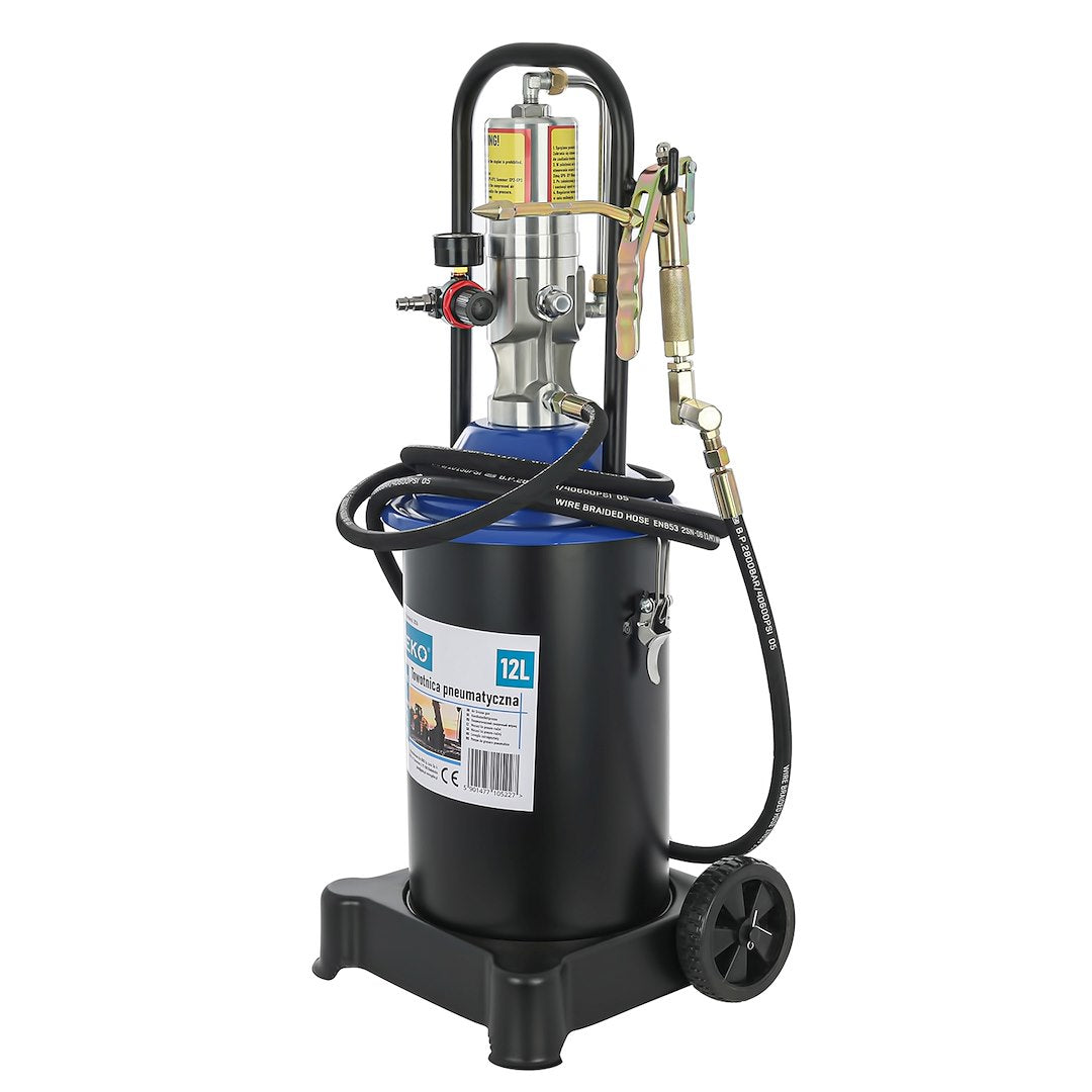 Pneumatic Portable Grease Pump, 12 L