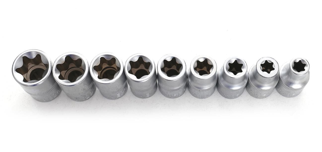 Torx padrunite komplekt 9tk KD10227 karbis! (VD12)