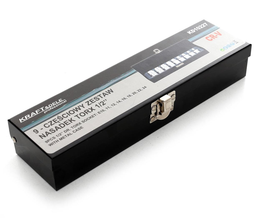 Torx padrunite komplekt 9tk KD10227 karbis! (VD12)