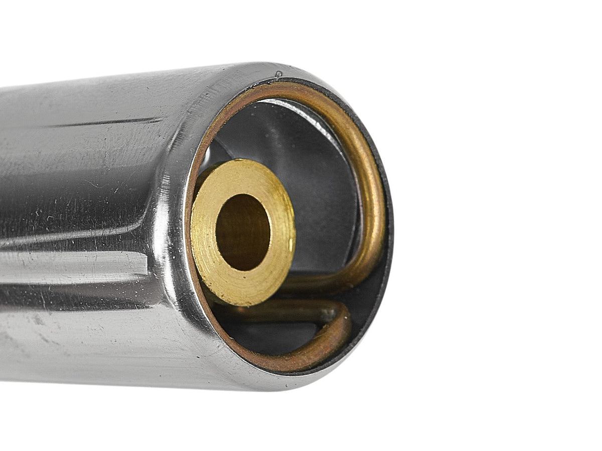 Auto-ignition gas torch body, 360° - butane burner with long nozzle