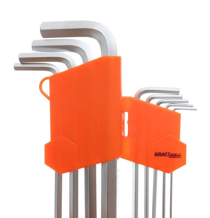 Set of 9 ball-end hex keys KD10296