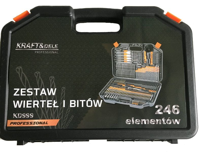 246-osaline puuride ja otsikute komplekt KD999
