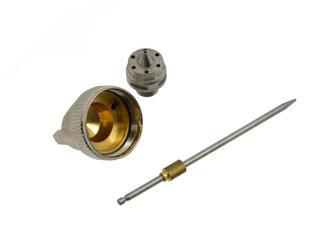 1.8 mm nozzle, needle, air cap — Replacement for Spray Gun G01108