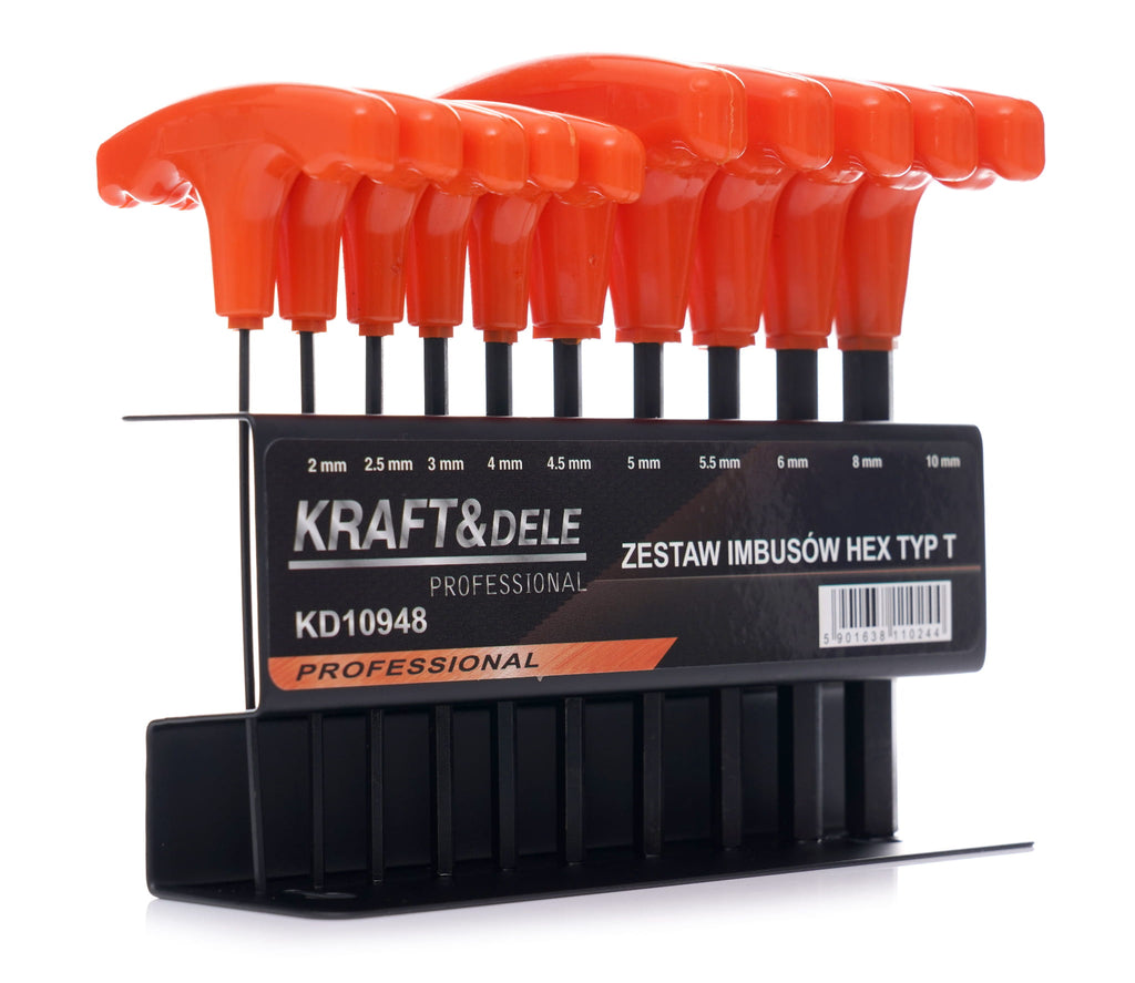 10 tk kuuskantvõtmete komplekt alusel KD10948