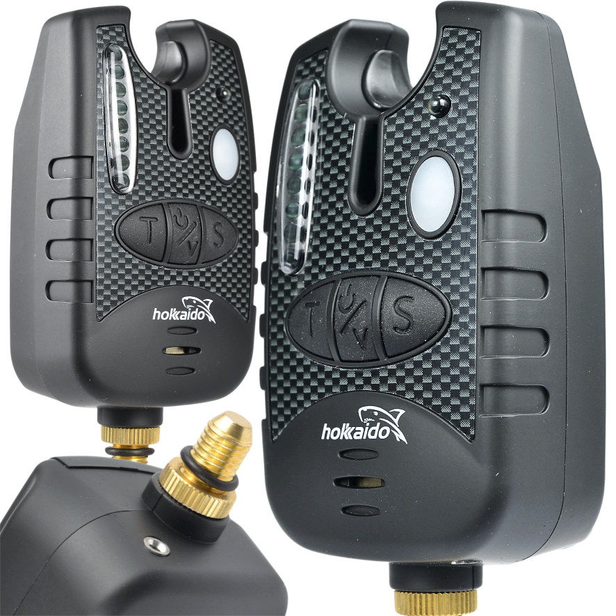 Kalastusäratuse komplekt 4+1 Hokkaido juhtseadmega karbis