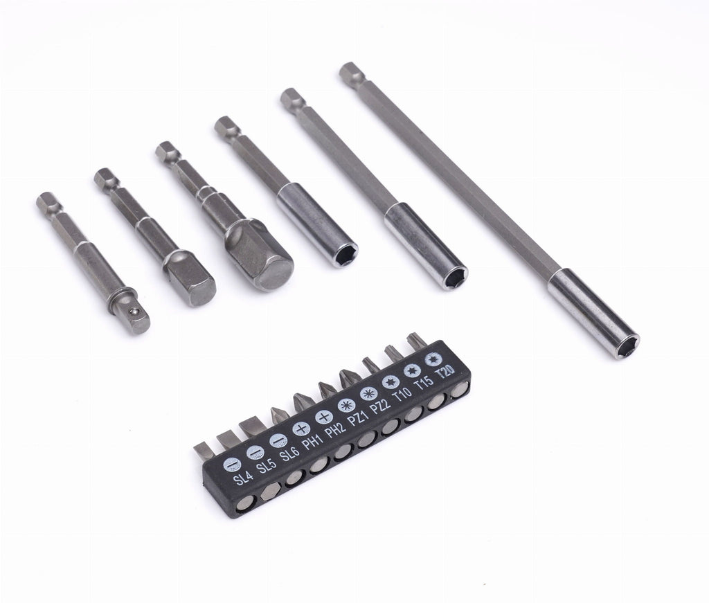 Set of handles, adapters, and bits 16 pcs. KD10955 (VC2)