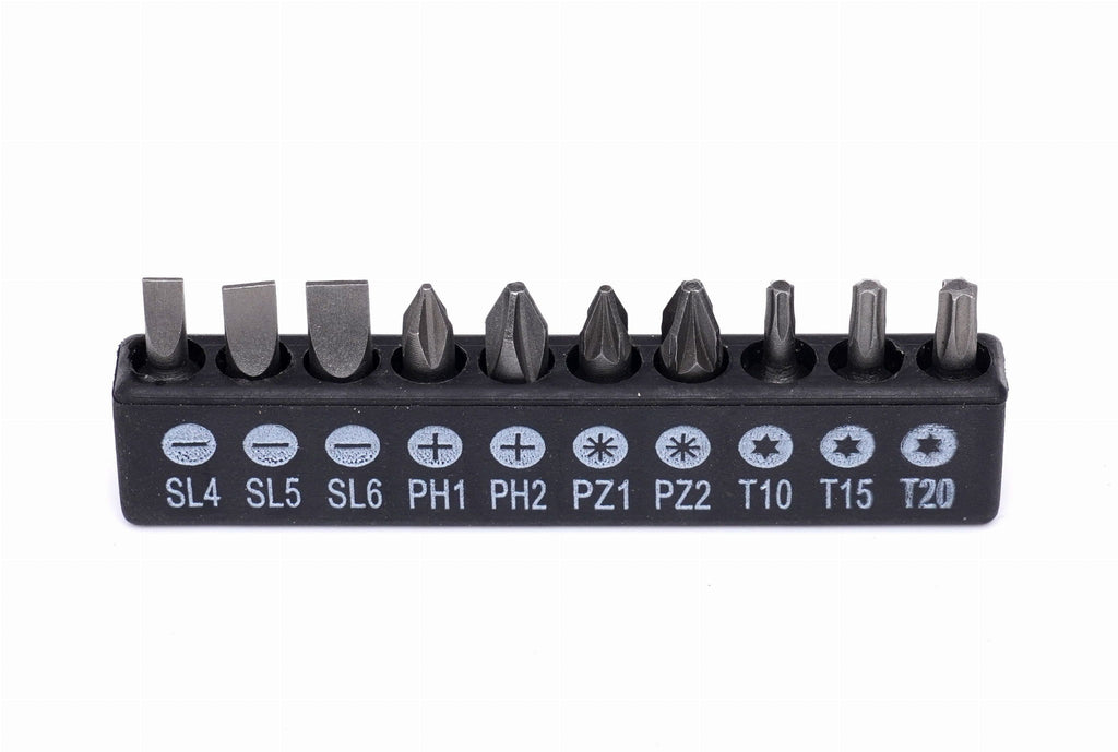 Set of handles, adapters, and bits 16 pcs. KD10955 (VC2)