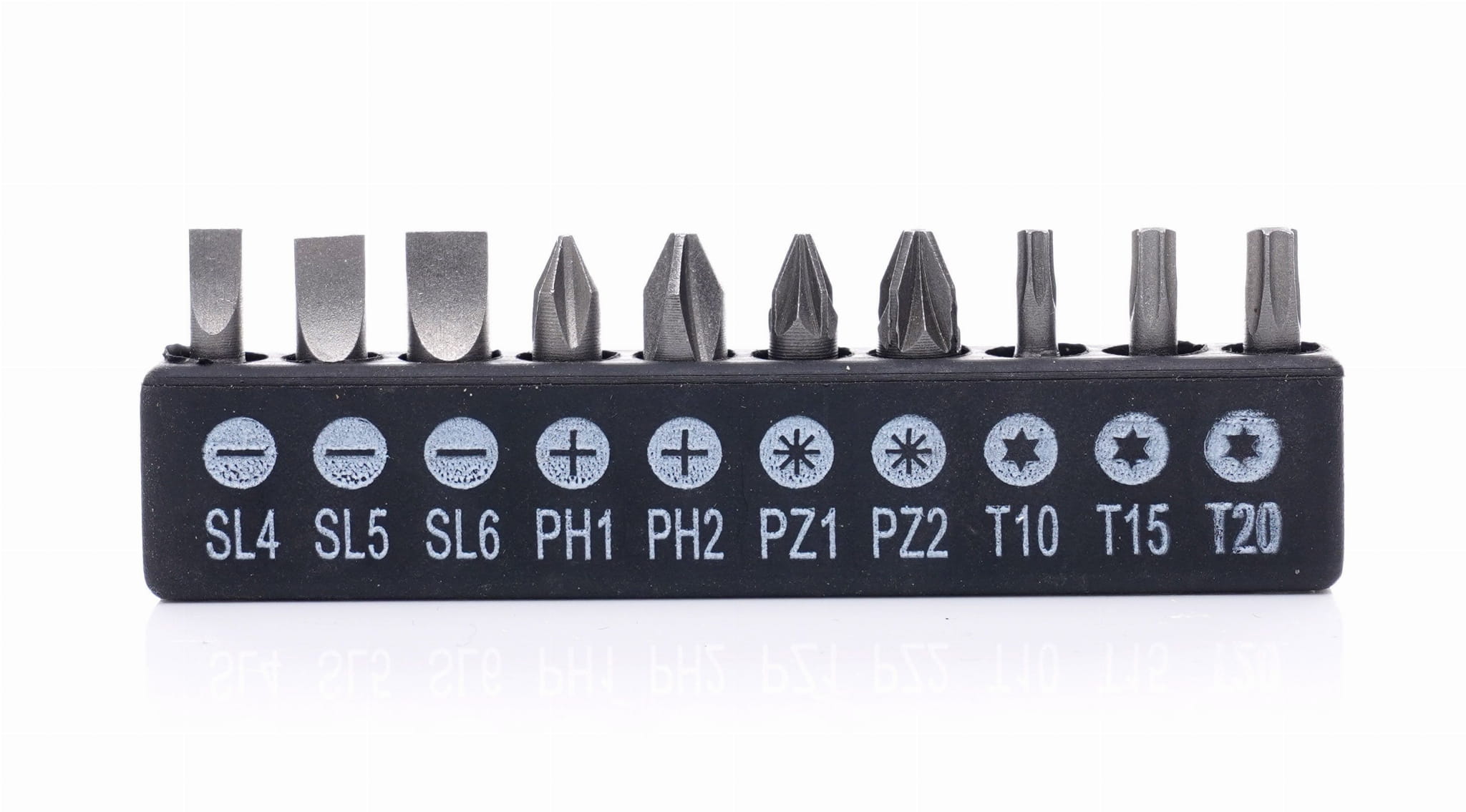 Set of handles, adapters, and bits 16 pcs. KD10955 (VC2)