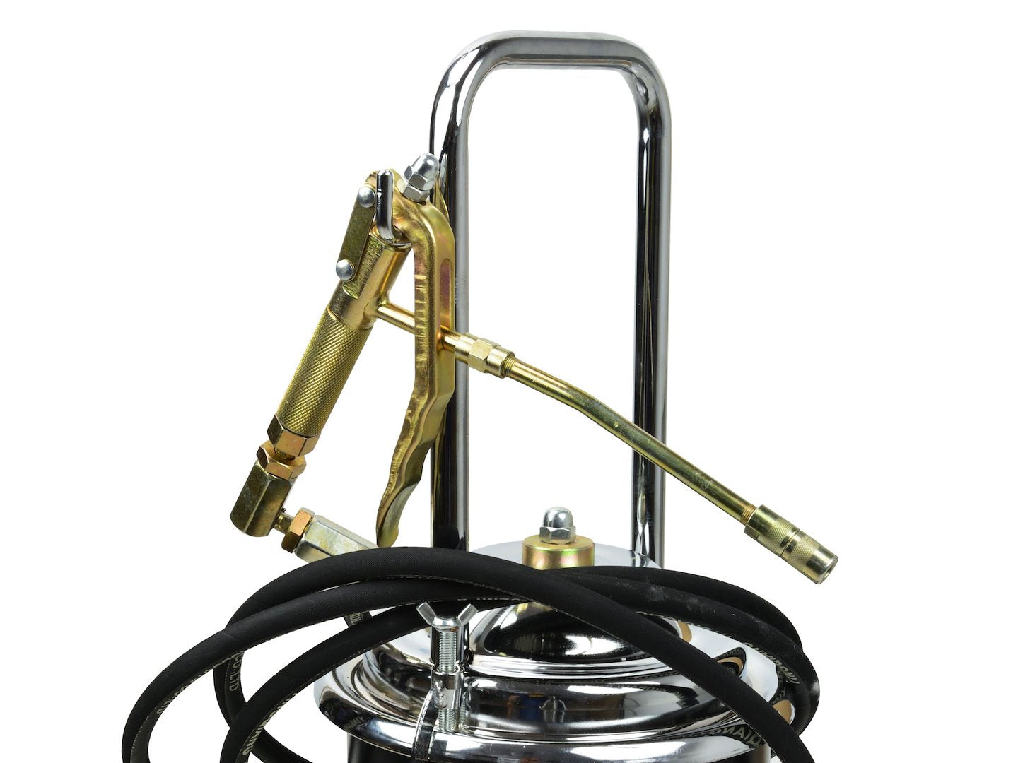 Foot-Operated Grease Pump 15L with 4m Hose and Gun