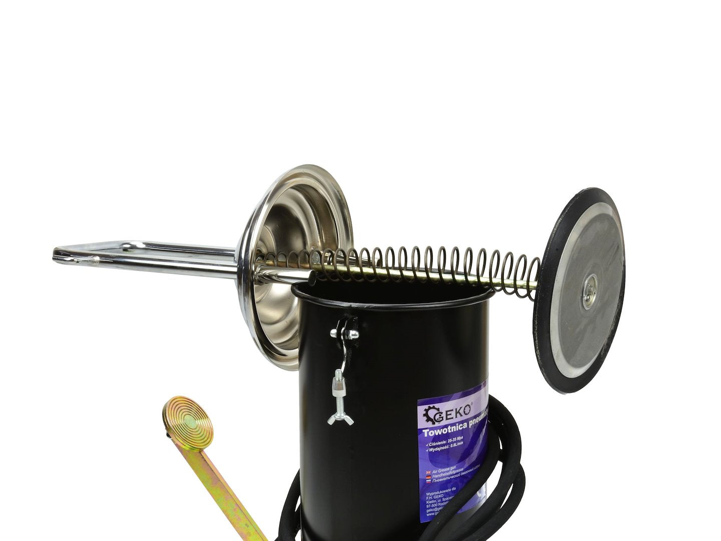 Foot-Operated Grease Pump 15L with 4m Hose and Gun
