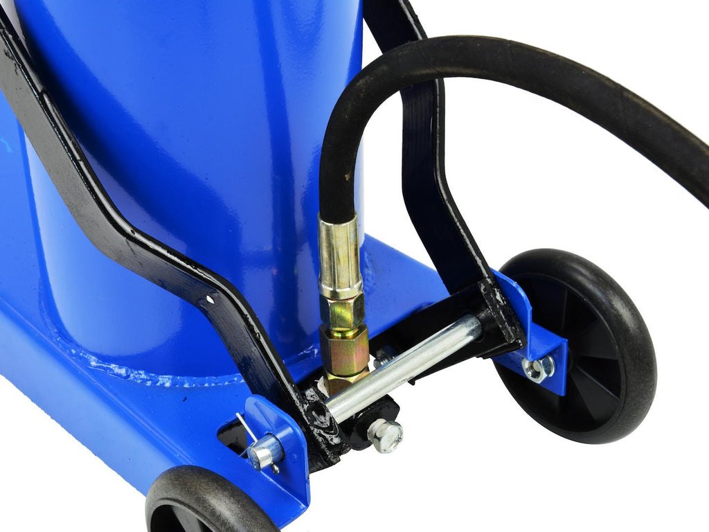 Foot-Operated High-Pressure Grease Pump, 6 L with 4 m Hose