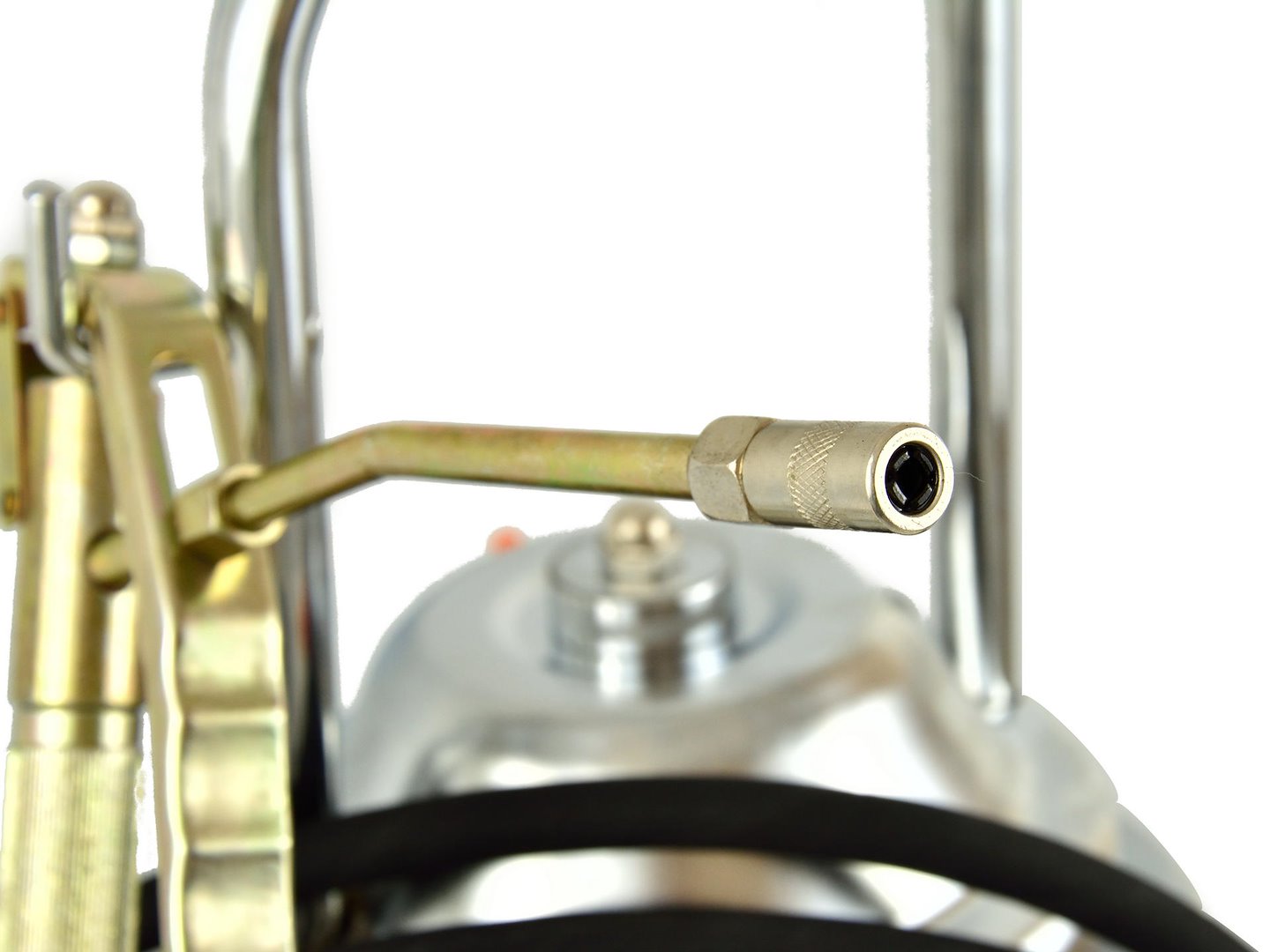 Foot-Operated Grease Pump 12L with 4m Hose and Gun