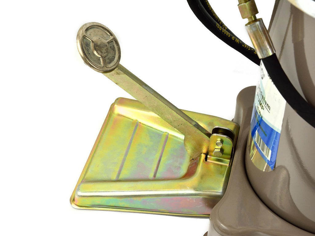 Foot-Operated Grease Pump 12L with 4m Hose and Gun