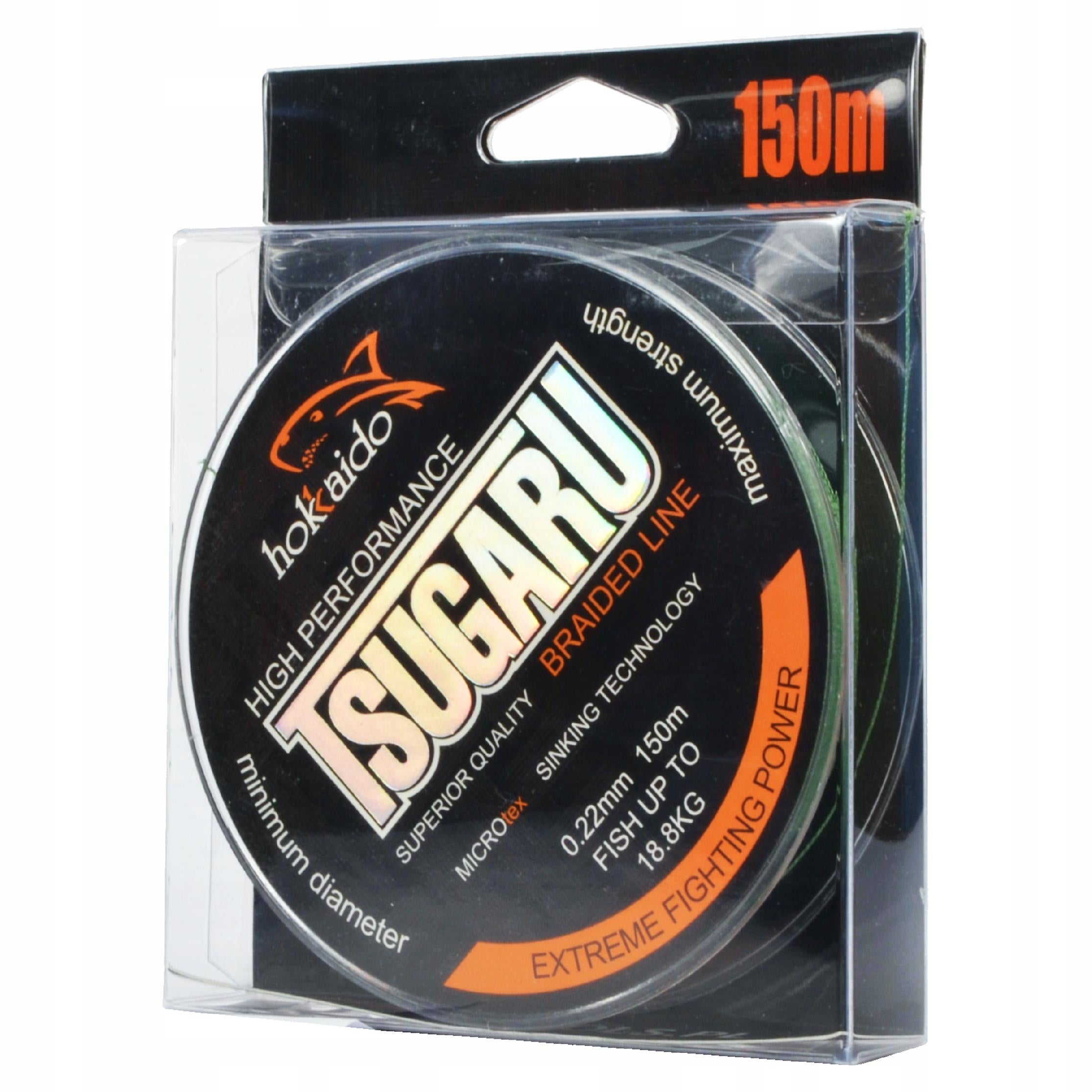 TSUGARU Punutis 0.45mm 150m 49.5kg mikro tekstiil