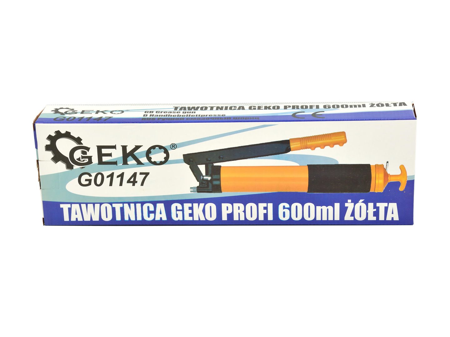 Grease Gun PROFI 600 ml (yellow)