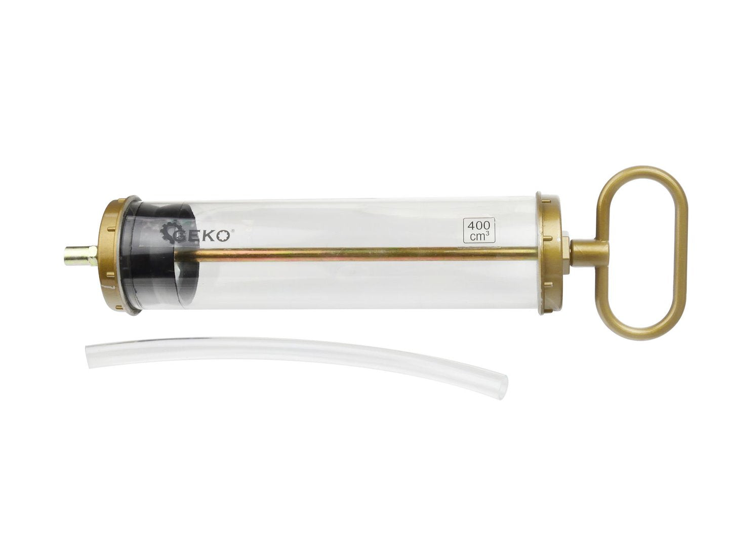 Oil Suction Gun, Transparent with Hose — 400 ml