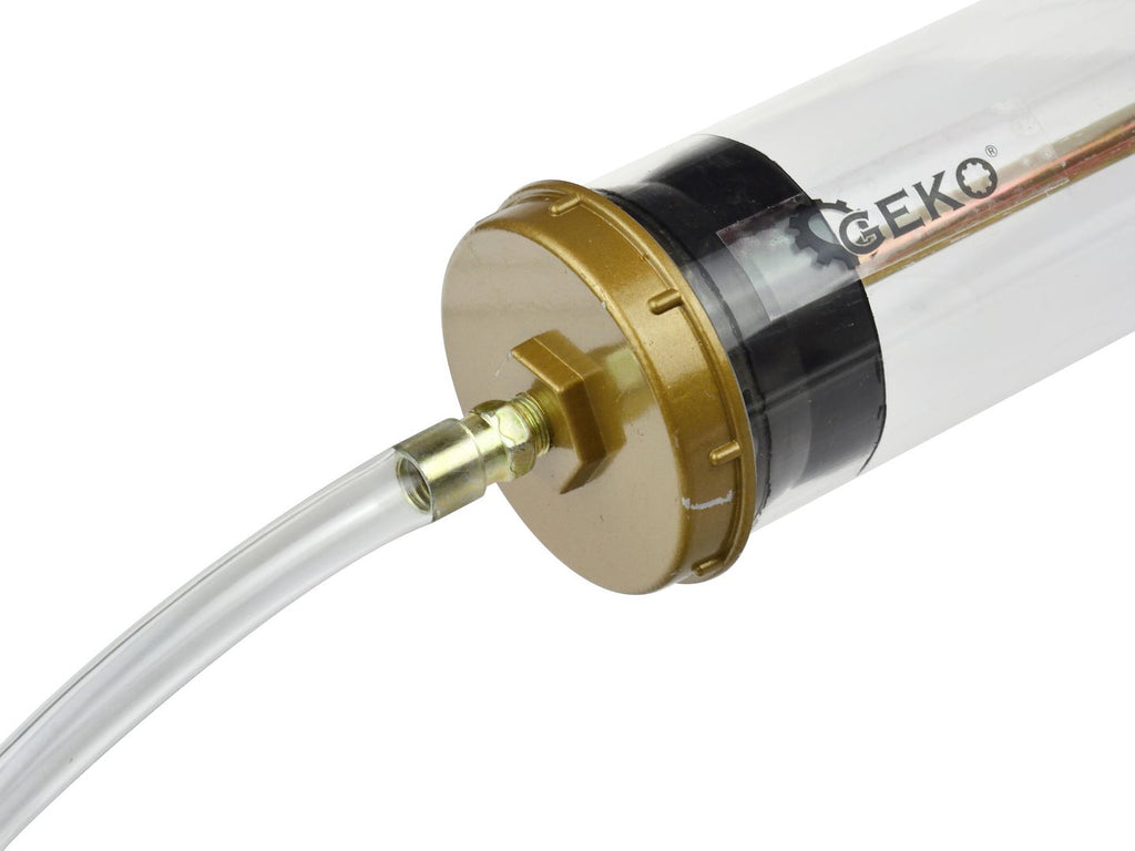 Oil Suction Gun, Transparent with Hose — 400 ml