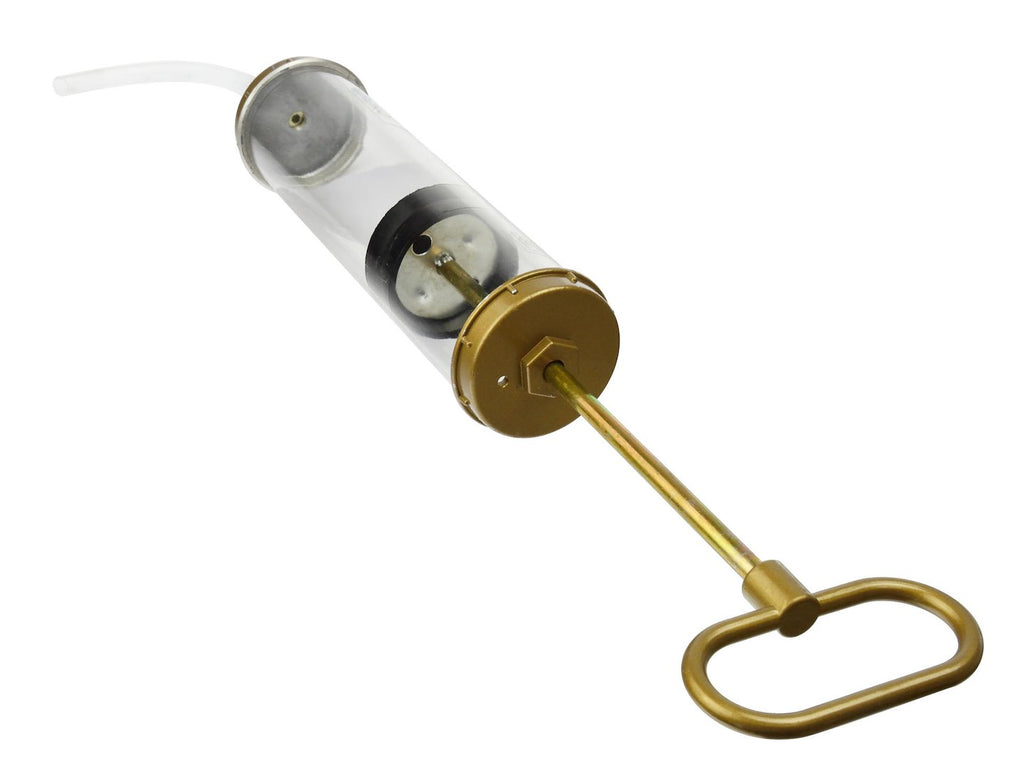 Oil Suction Gun, Transparent with Hose — 400 ml