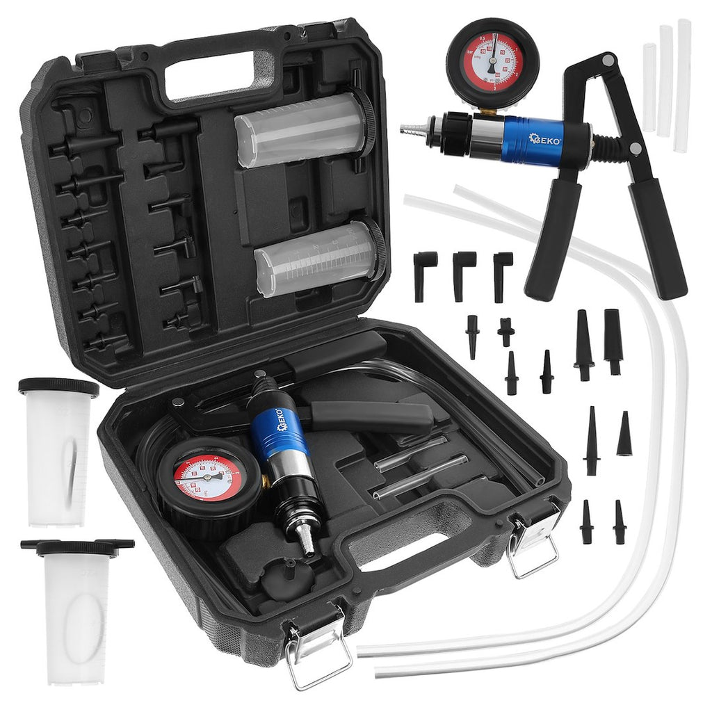 Handheld Vacuum/Pressure Tester & Brake Bleeding Kit