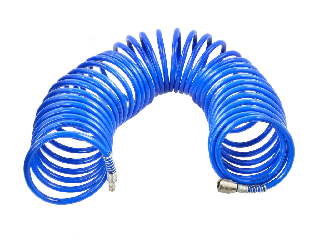 Air ring hose PU 12x8 mm, 20 m, with EU (1/4\") quick connector