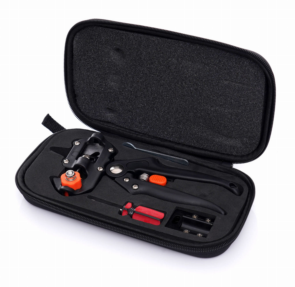 Grafting pruner for trees and shrubs + case KD10655