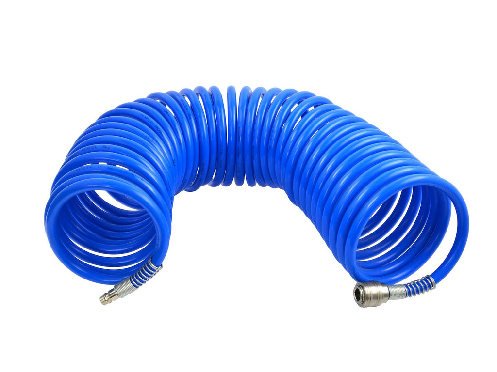 Air ring hose with EU quick connector, PE, 8x12 mm, 10 m